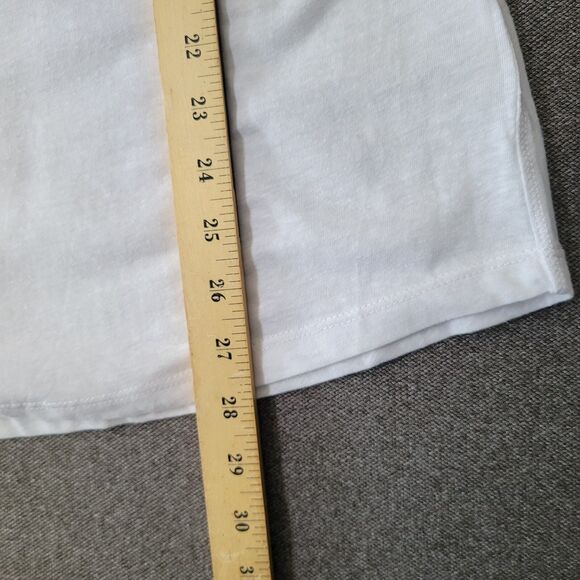 Disney Parks XL White Raglan Minnie Surfing Its A Shore Thing Jersey T-Shirt 676 - Picture 8 of 8